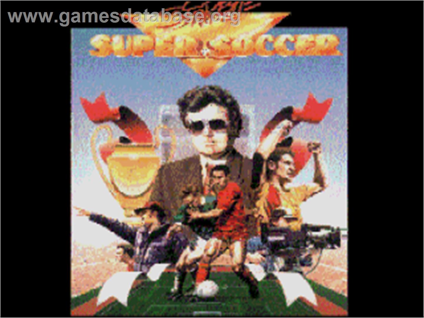 Starbyte Super Soccer - Atari ST - Artwork - Title Screen